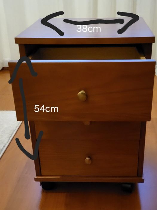 Mesa de apoio - cerejeira