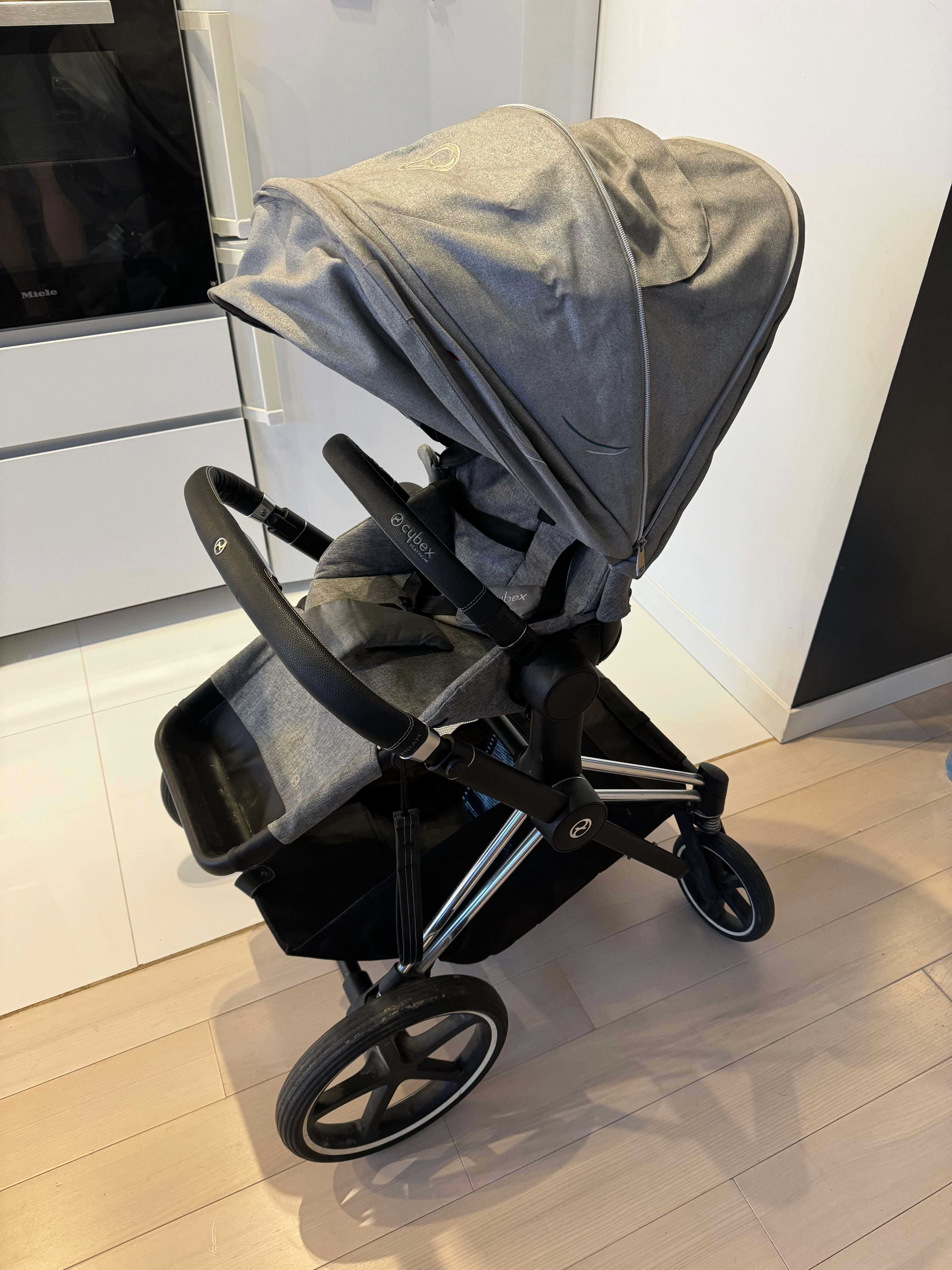 Cybex Priam Koi  - 4 in 1 - rama, gondola, siedzisko, śpiworek
