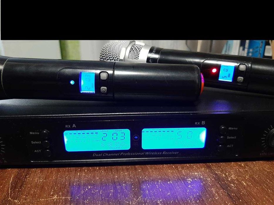 Радіомікрофони. Бездротова мікрофонна система GTD Audio G622H