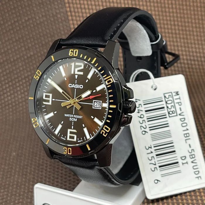 Zegarek Męski Casio Mtp-Vd01Bl-5B (Zd169B) + Box