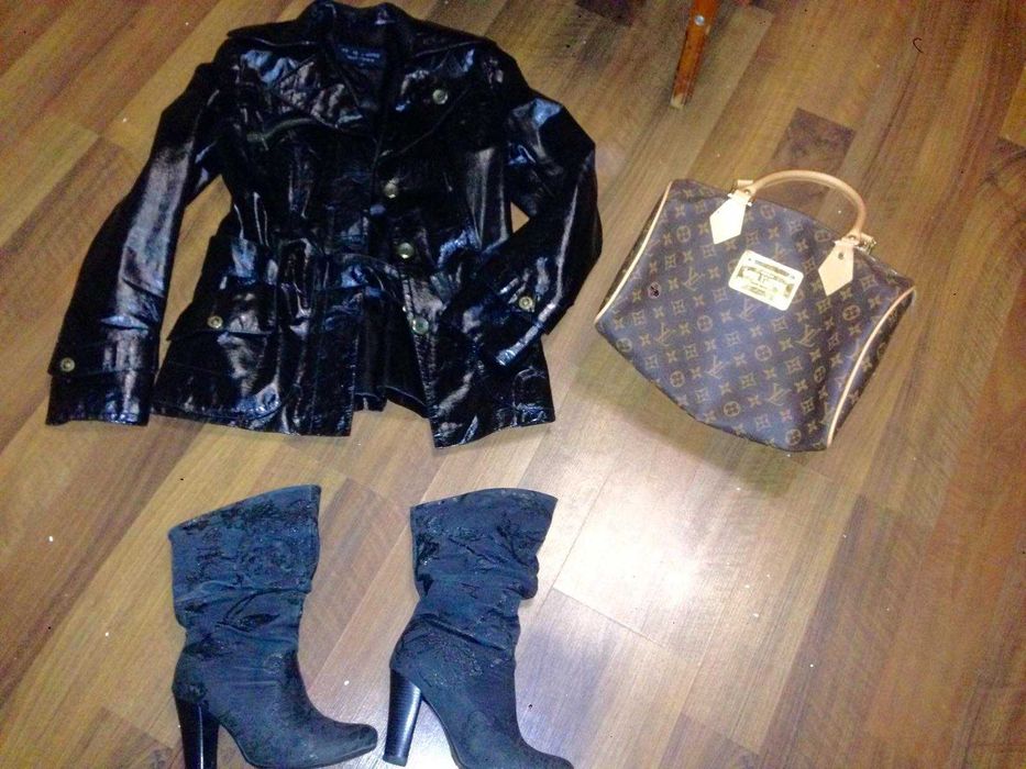 Натуральная Кожаная куртка-пиджак