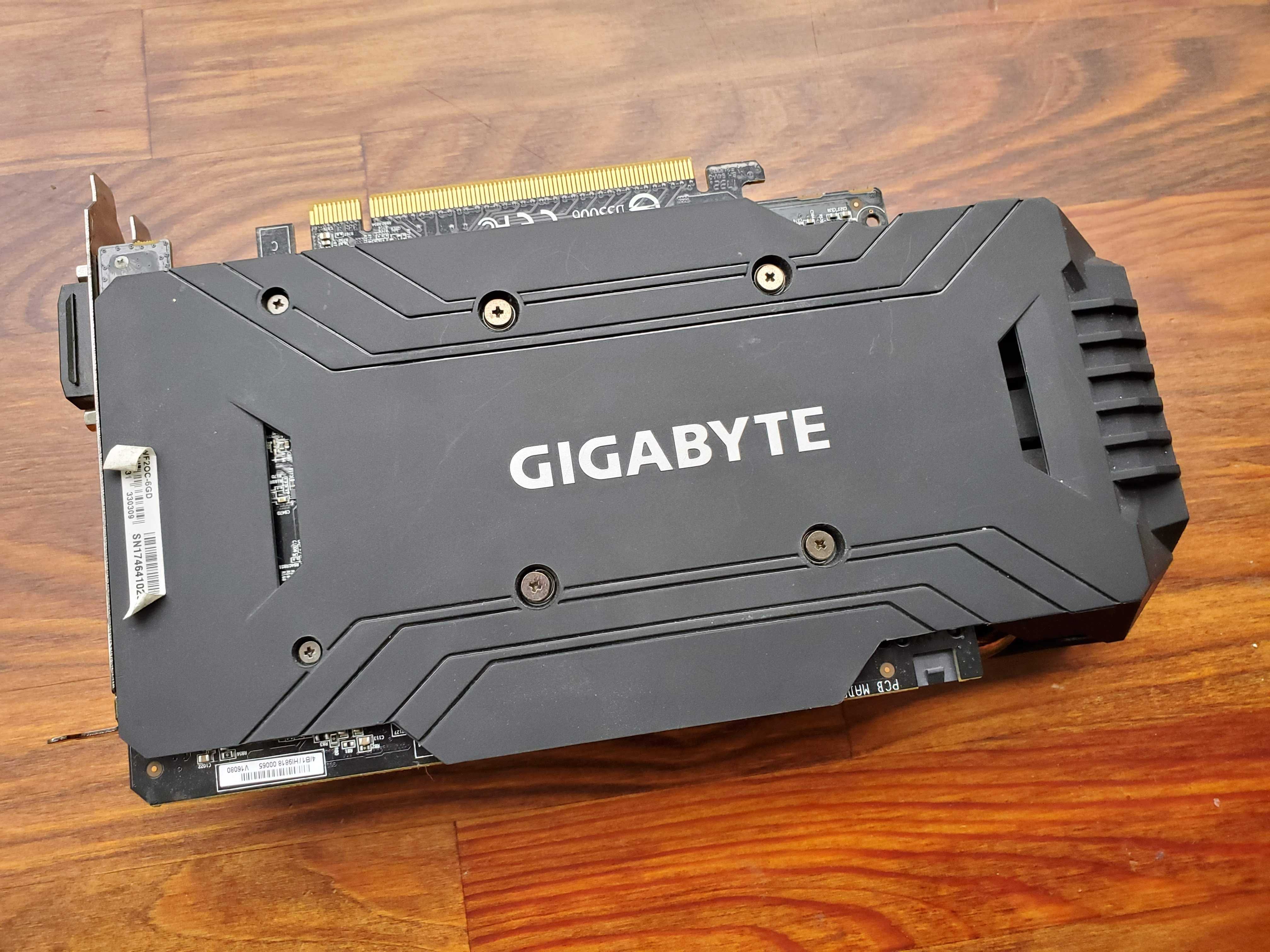 Gigabyte GeForce GTX 1060 Windforce OC 6G