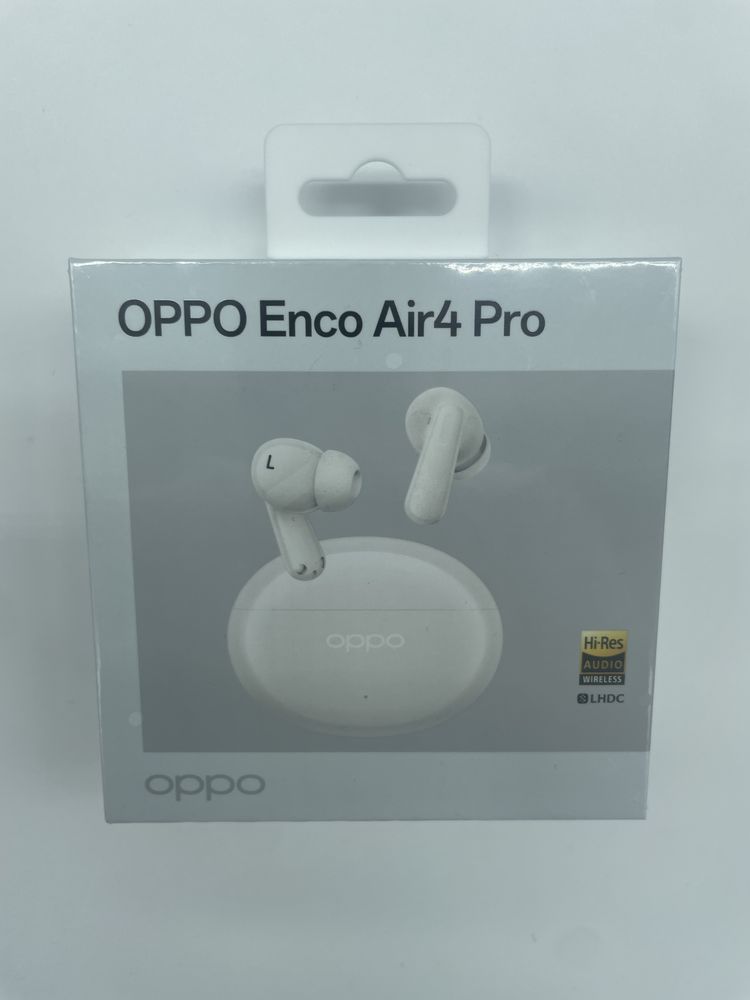 Słuchawki dokanałowe OPPO Enco AIR4 Pro ANC Wodoodporne Białe