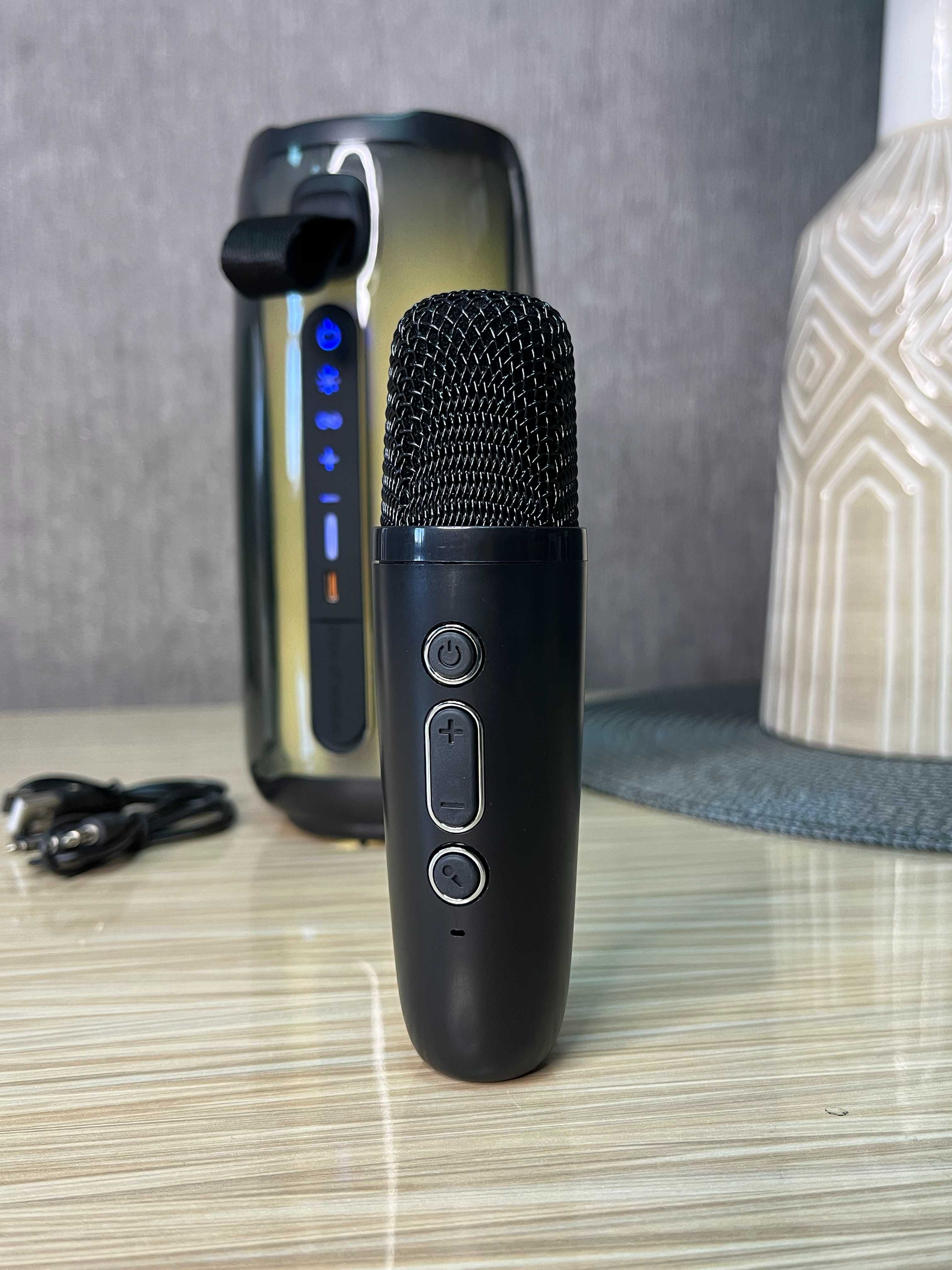 Беспроводная Bluetooth колонка Pulse 5 с подсветкой 20 Вт | микрофон