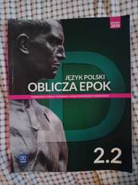 Oblicza epok 2.2 podręcznik do języka polskiego WSiP