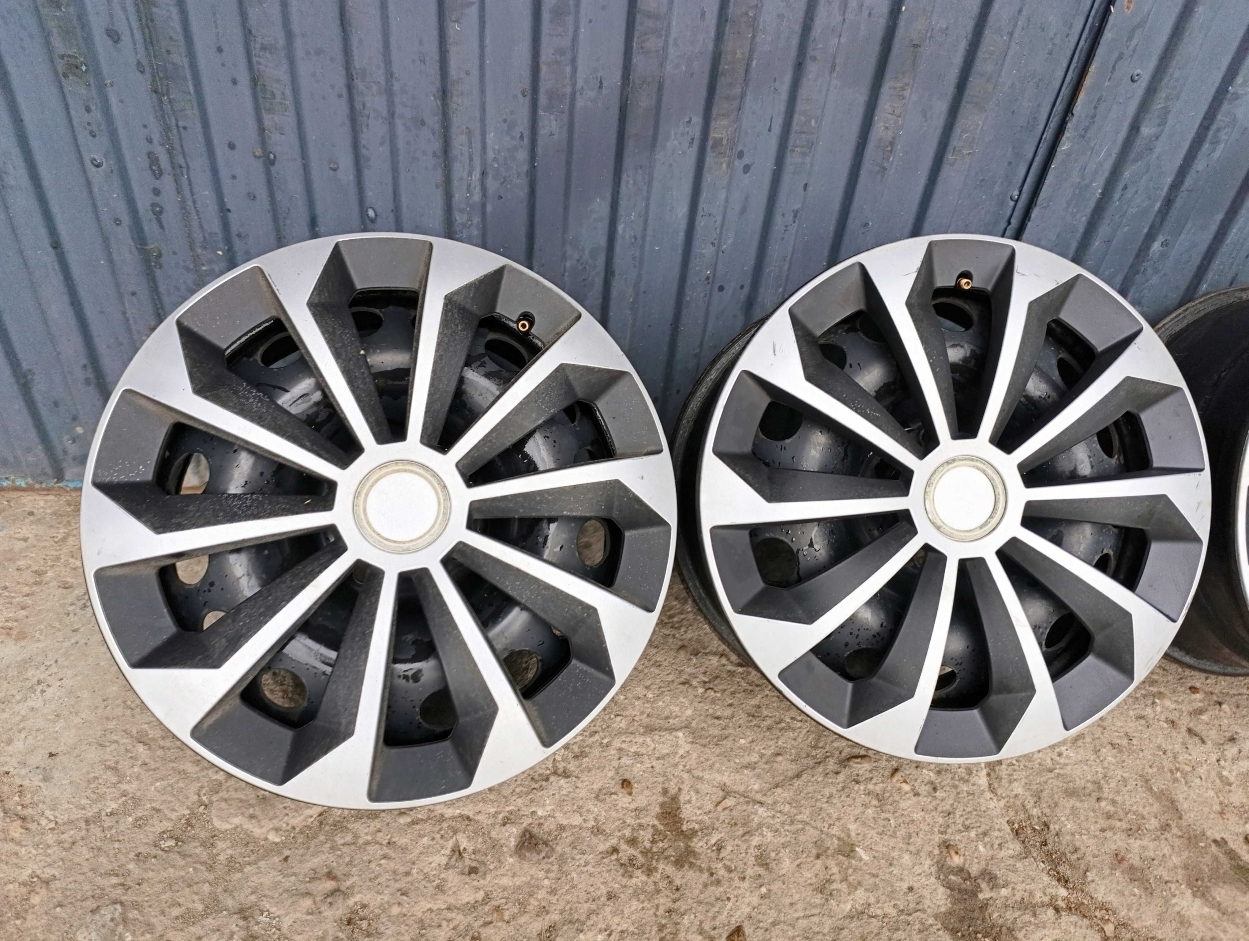 Felgi stal 16" Citroen C4 Picasso Berlingo 7J ET32 4x108 TPMS +Kołpaki