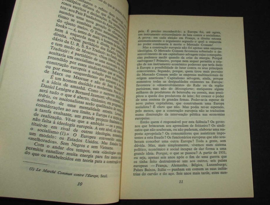 Livro A Europa Acabou-se José-Alain Fralon