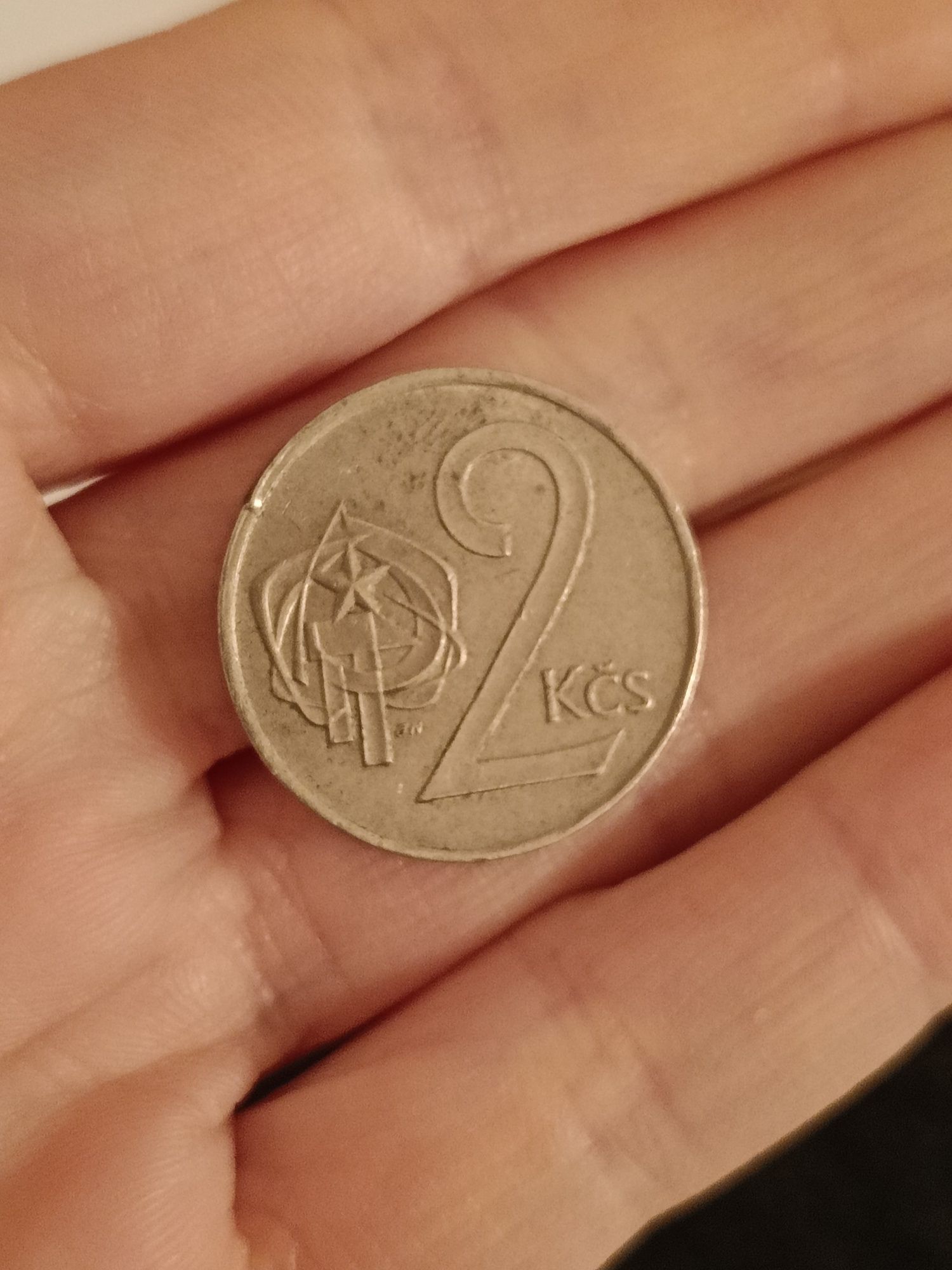 Monety z Czechosłowacji 4 sztuki