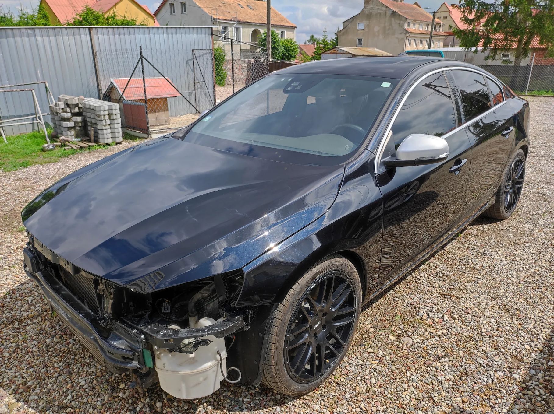 Volvo S60 volvo s60 r-desing polestar 3.0 auto uszkodzone brak zderzaka