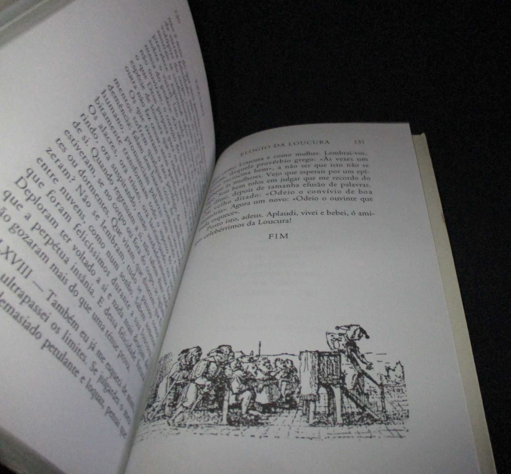 Livro Elogio da Loucura Erasmo Guimarães Editores
