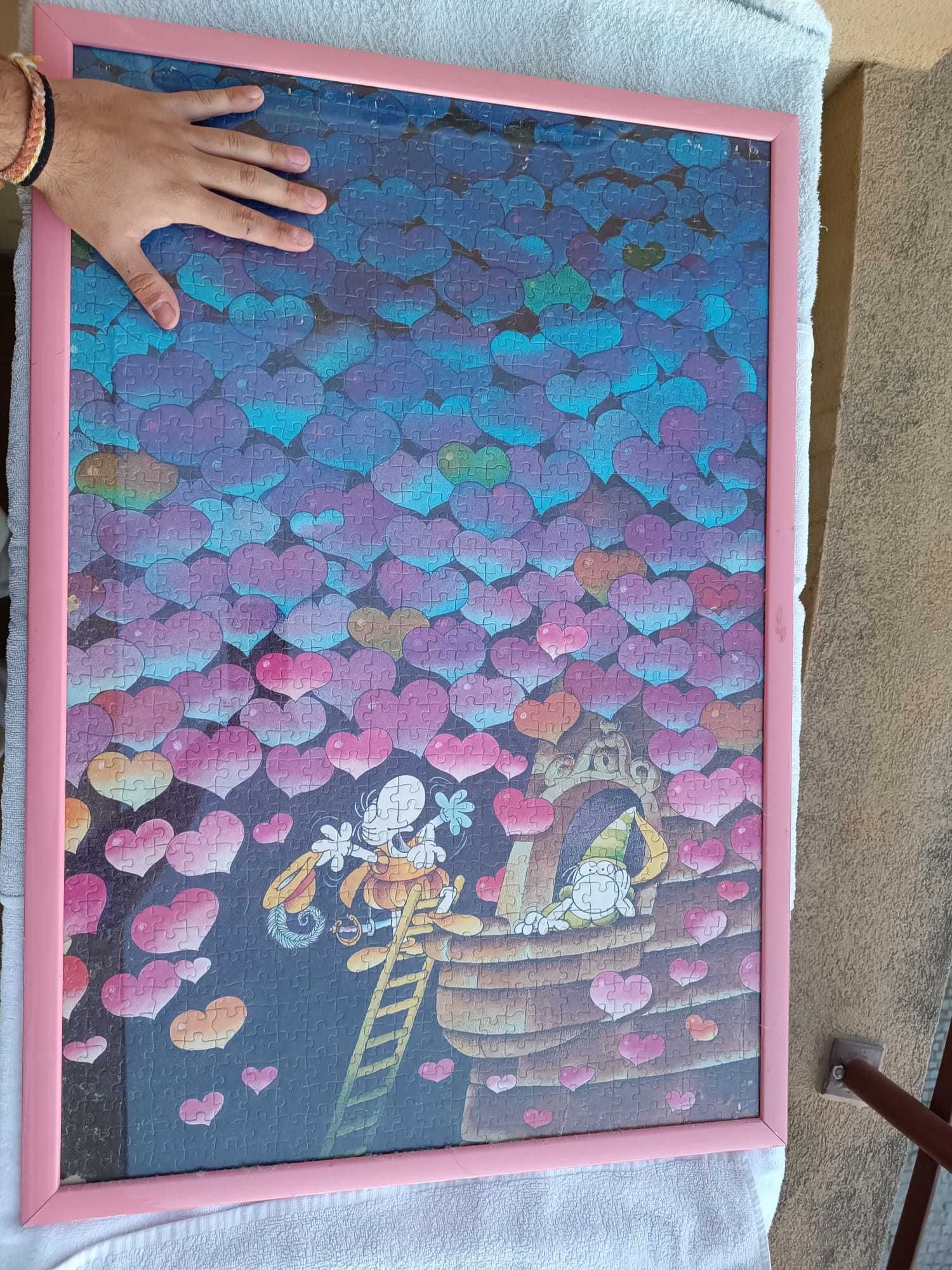 Puzzle "parlez moi d'amour" de Mordillo