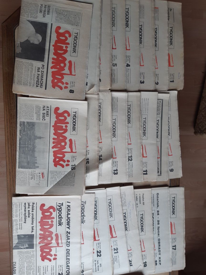 Solidarności tygodnik wszystkie numery PRL