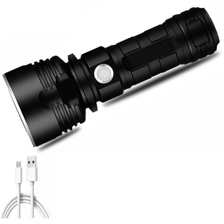 LATARKA TAKTYCZNA XHP90 LED ZOOM Akumulatorowa Wojskowa Szperacz MOCNA