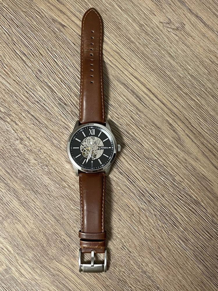 FOSSIL Flynn AUTOMATIC BQ2386 чоловічий механічний годинник скелетон