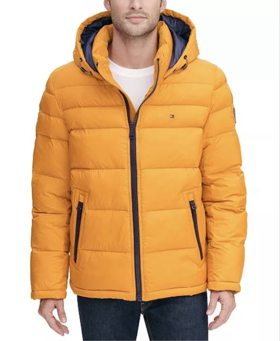 Куртка мужская Tommy Hilfiger М желтая осень зима