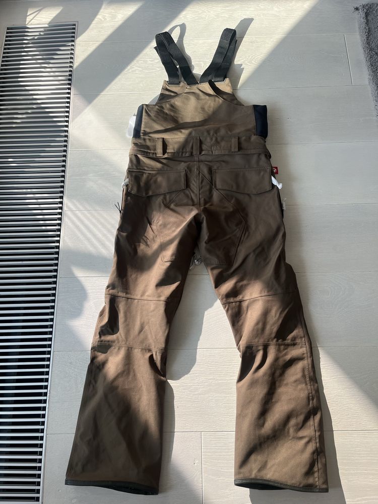 Spodnie Volcom roan bib overall 15k S  snowboard narty narciarskie