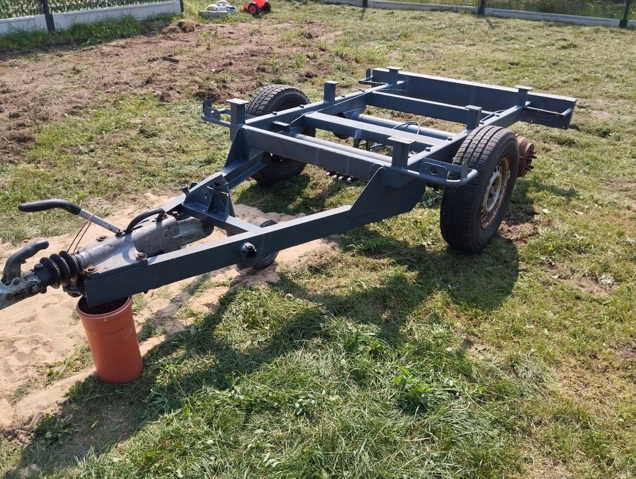 Przyczepa tandem, osie knott laweta pod minimoparke