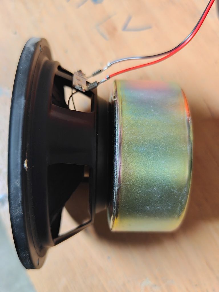 Głośnik, niskotonowy, subwoofer, jvc