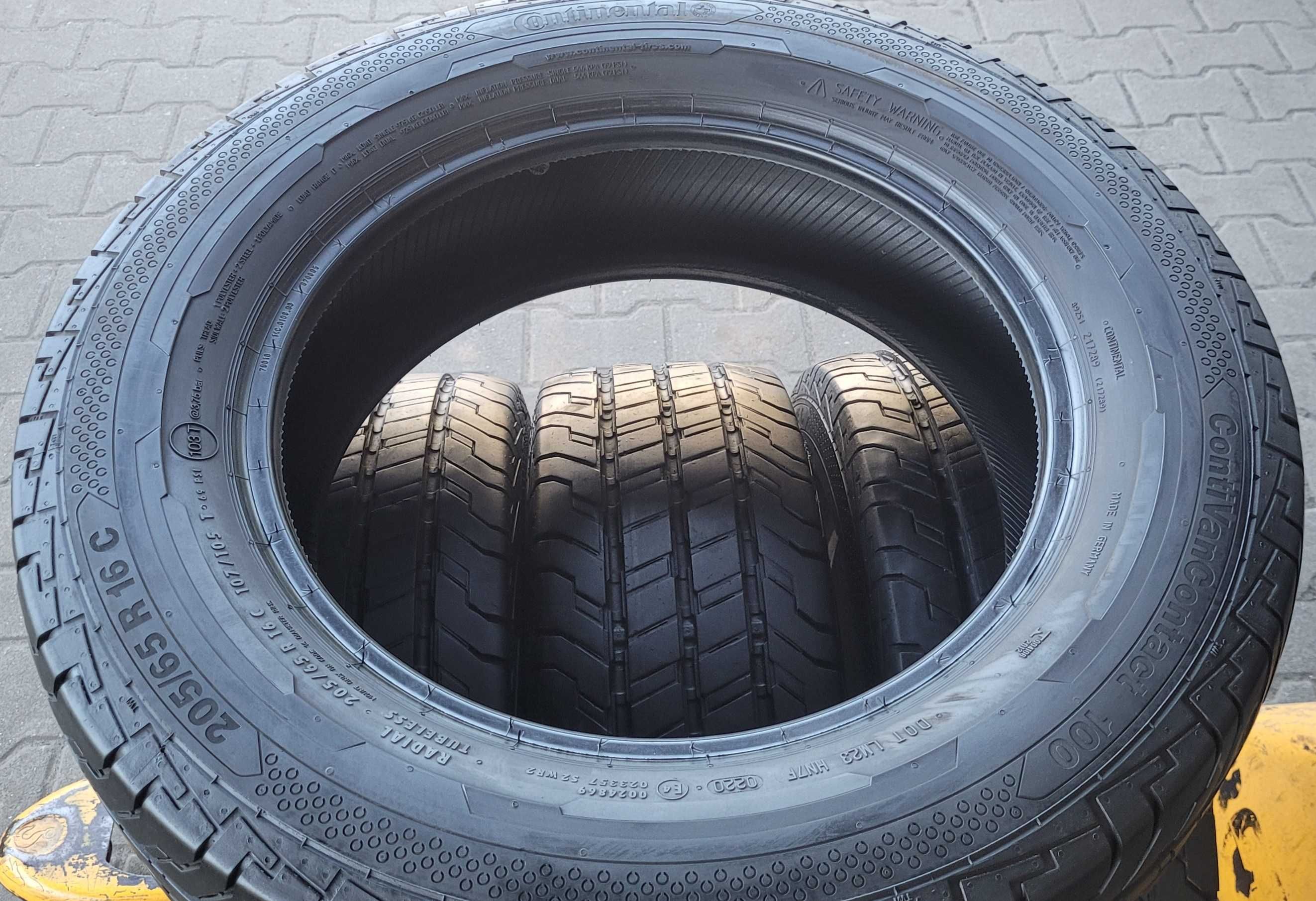 4x 235/65R16 115/113R C  Continental ContiVanContact 100 #2282