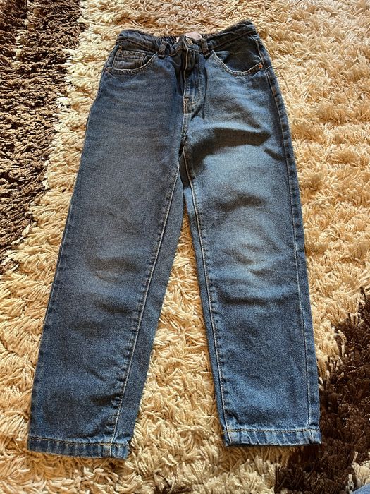 Джинси мом Zara, б/у, розмір 128 на 8 років