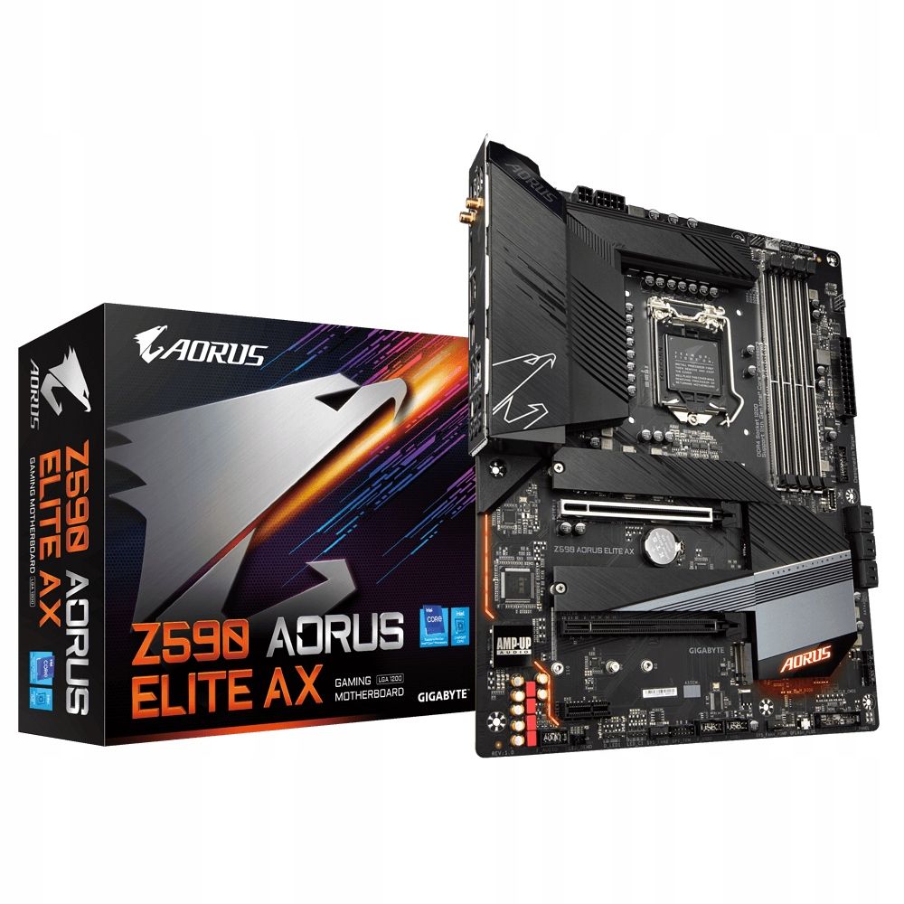 Płyta główna GIGABYTE Z590 AORUS ELITE AX WIFI  box gwarancja
