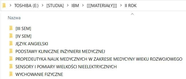 Inżynieria w medycynie - notatki ze studiów - inżynierka + magisterka
