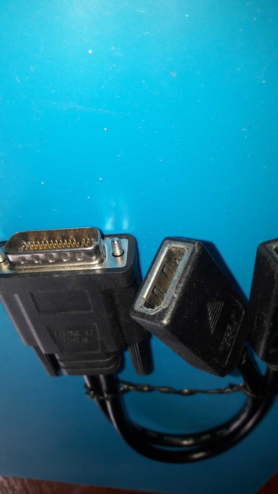 Dms-59 to 2х dvi DisplayPort