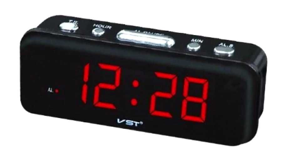Zegar elektroniczny cyfrowy LED
