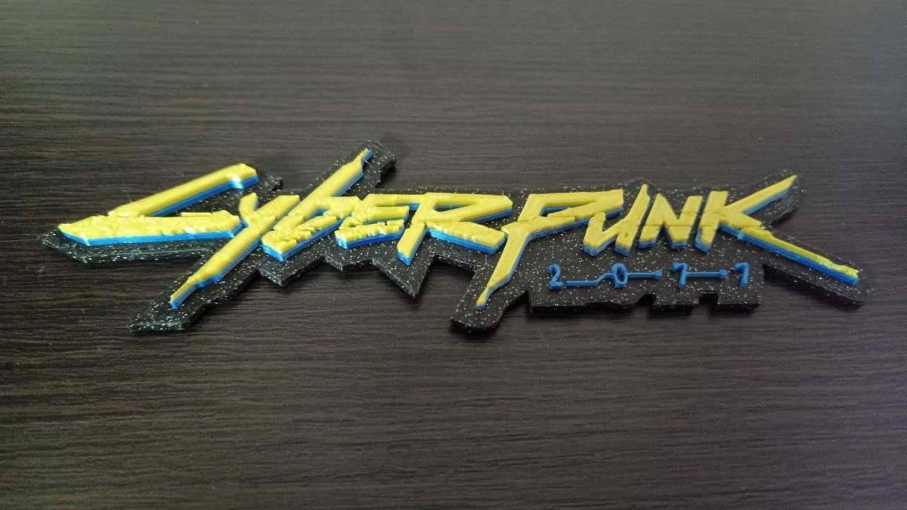 Tabliczka z Logo CYBERPUNK 2077