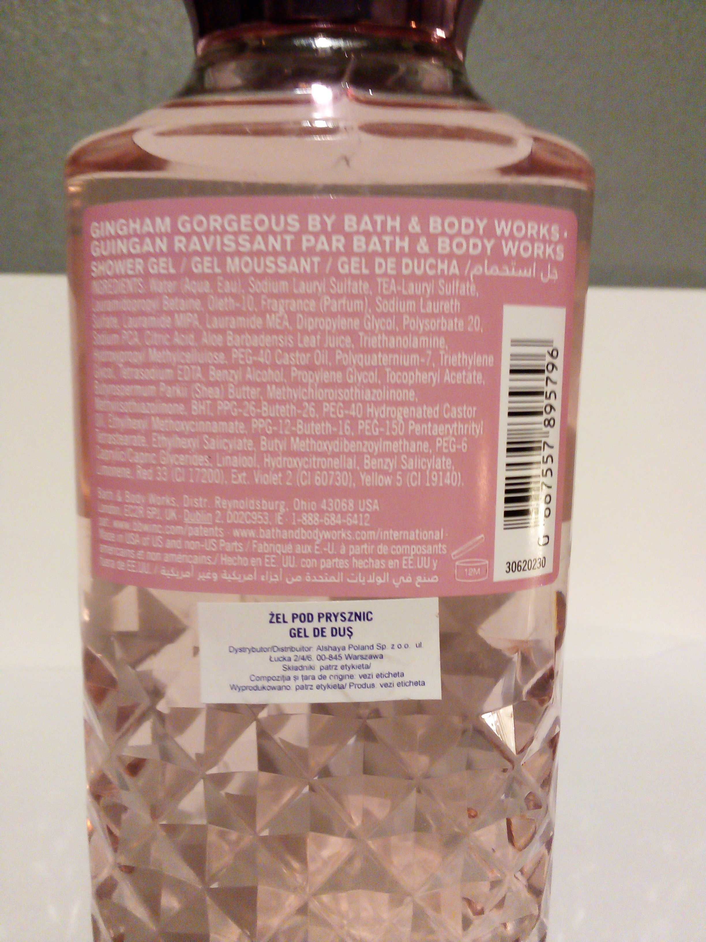 Bath & Body Works  Gingham Gorgeous  żel pod prysznic aloes vit. E