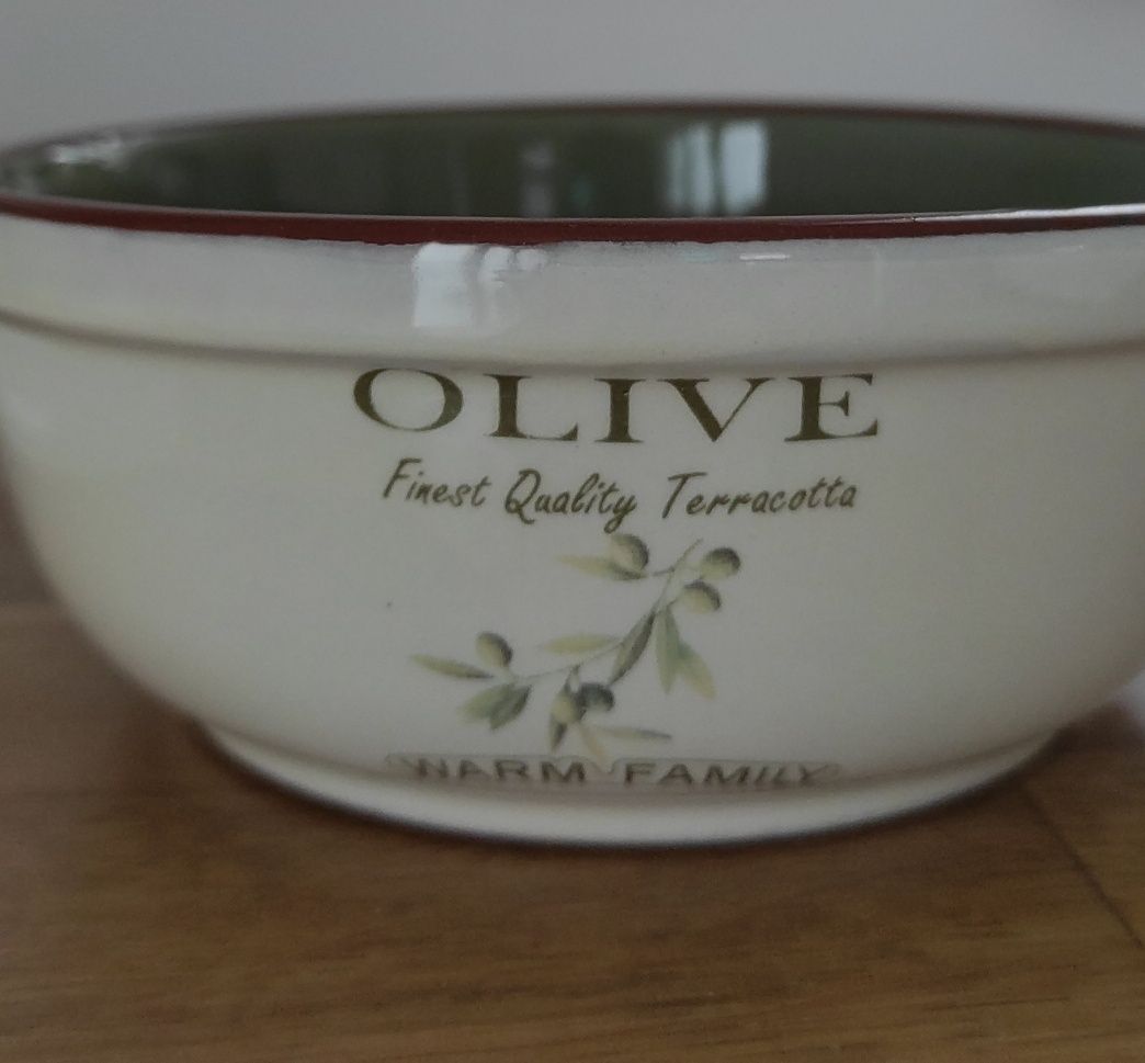 Olive Home&You miseczka z rączką z terakoty vintage retro