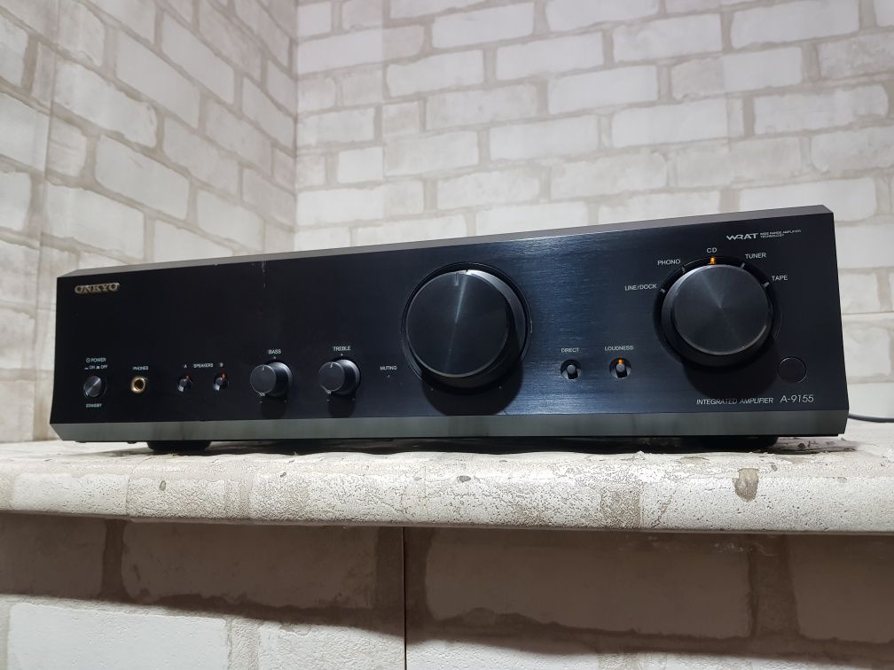 Стерео підсилювач ONKYO A-9155, 2x 80 Вт., б/у з Німеччини