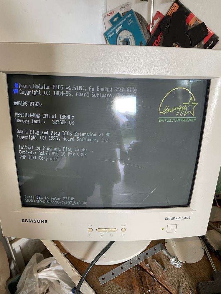 Системний блок pentium 166mmx