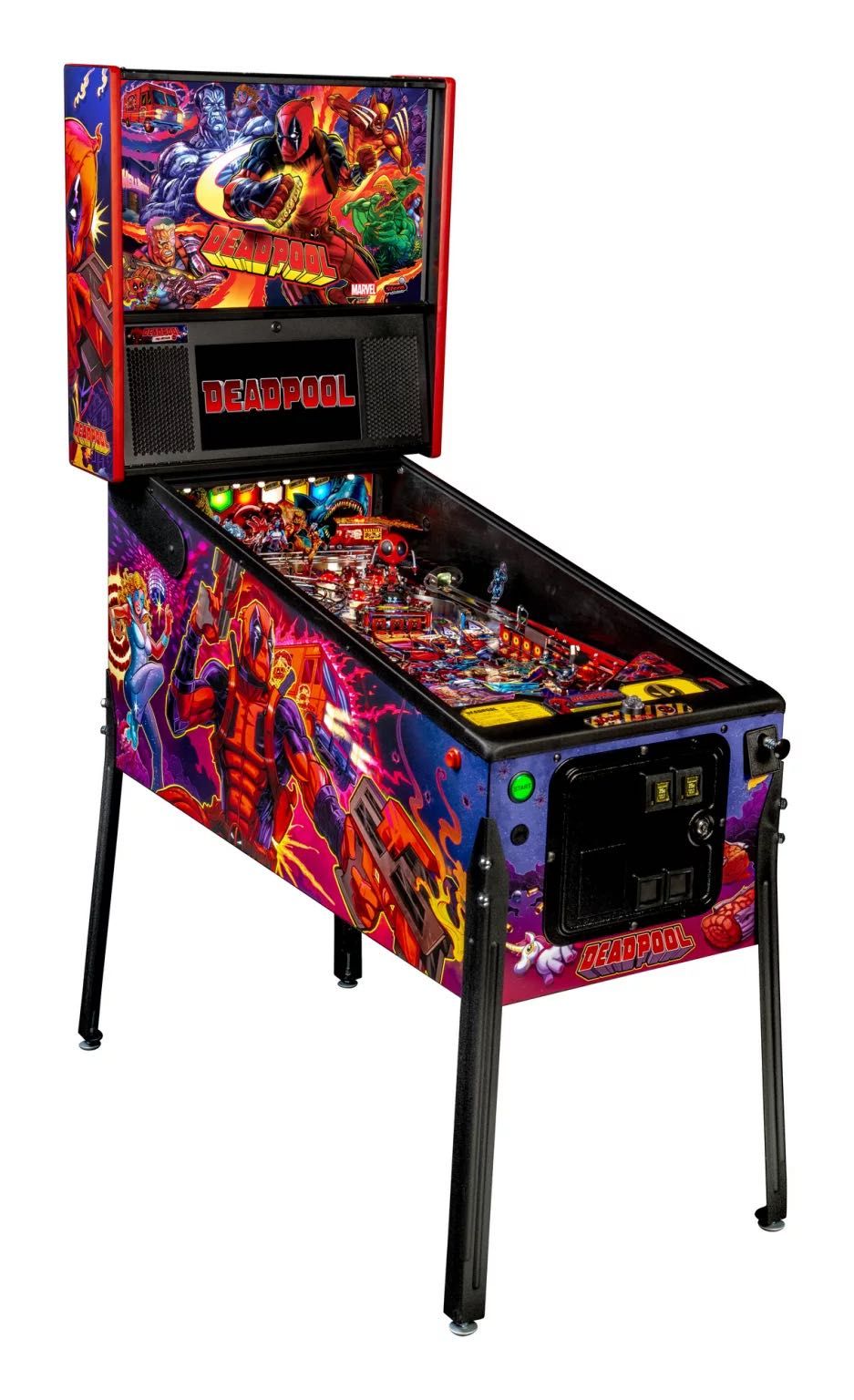 Flipper Fliper Pinball DEADPOOL Stern PRO - NOWY