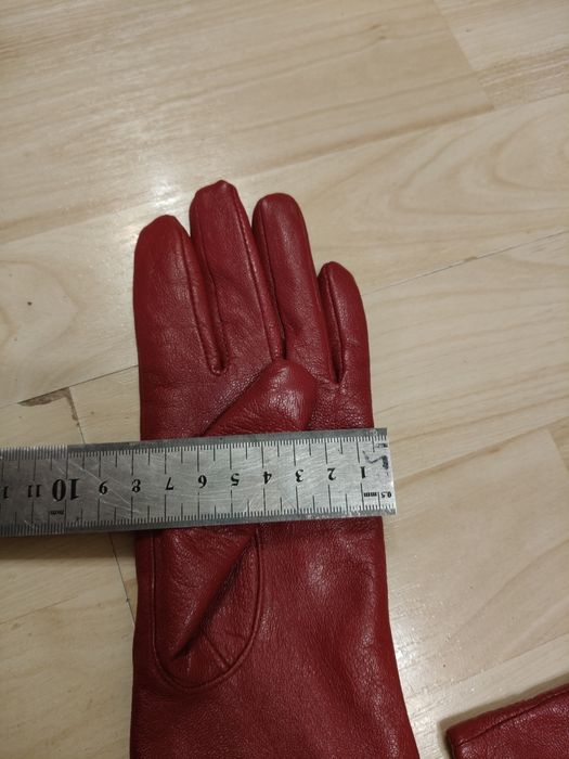 Шкіряні рукавички