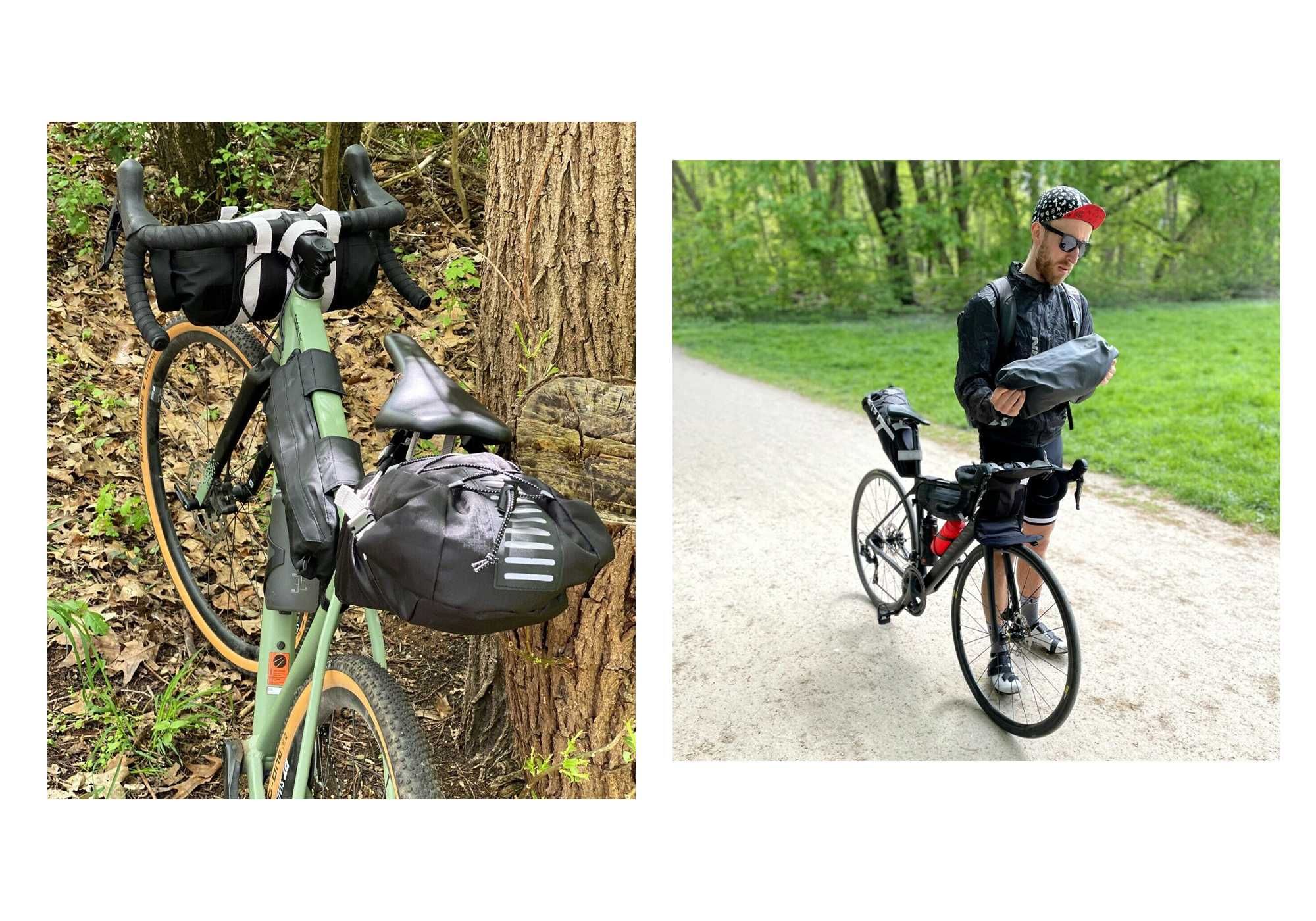 Sakwa torba rowerowa pod siodełko  8 litrów Dry bag sakwy wodoodporna