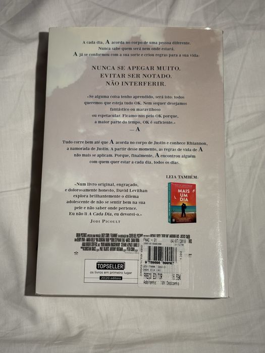 A cada dia - David Levithan