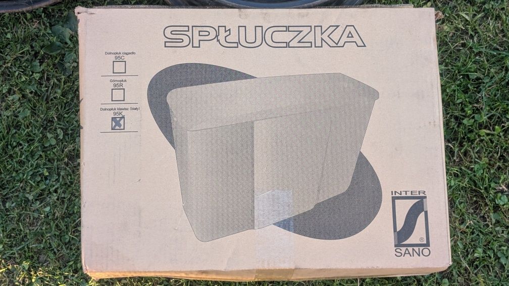 Plastikowa spłuczka