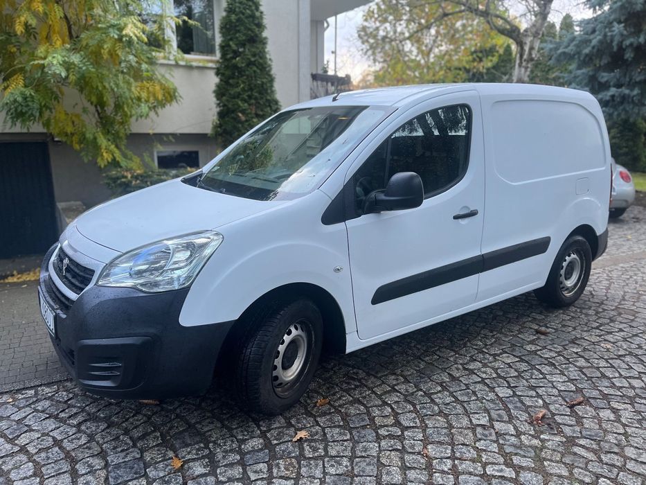 Peugeot Partner  1.6 blue hdi, 3 osobowy, klima, 1 właściciel, OKAZJA