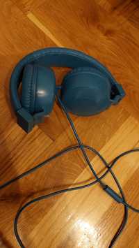 słuchawki niebieskie