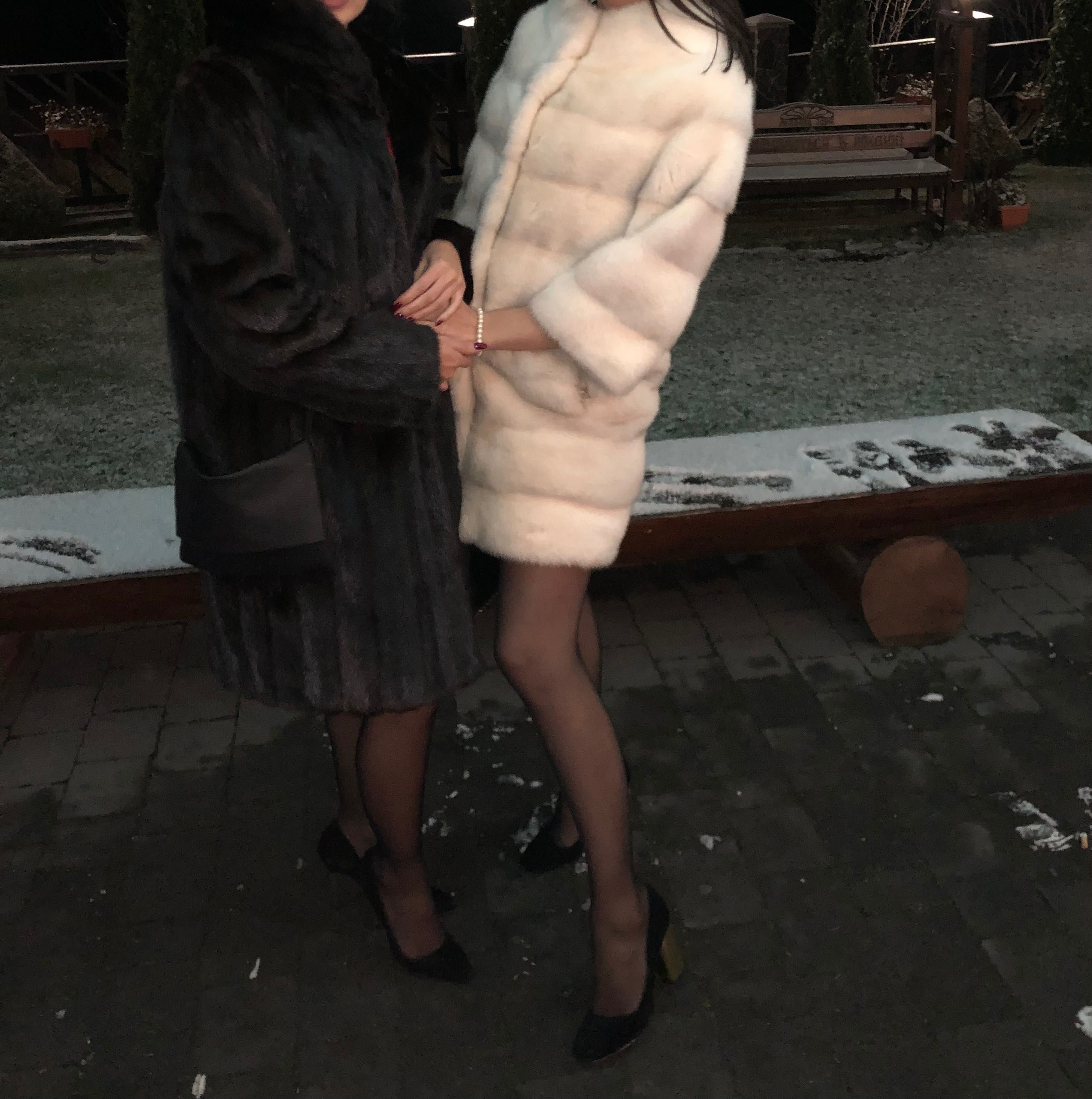Норкова шуба , полушубок, автоледі