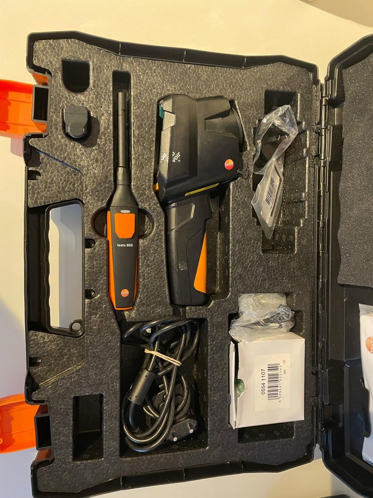 Kamera termowizyjna testo 872 stan idealny oraz testo 605i nowe