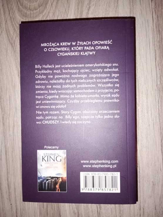Stephen King Chudszy książka horror