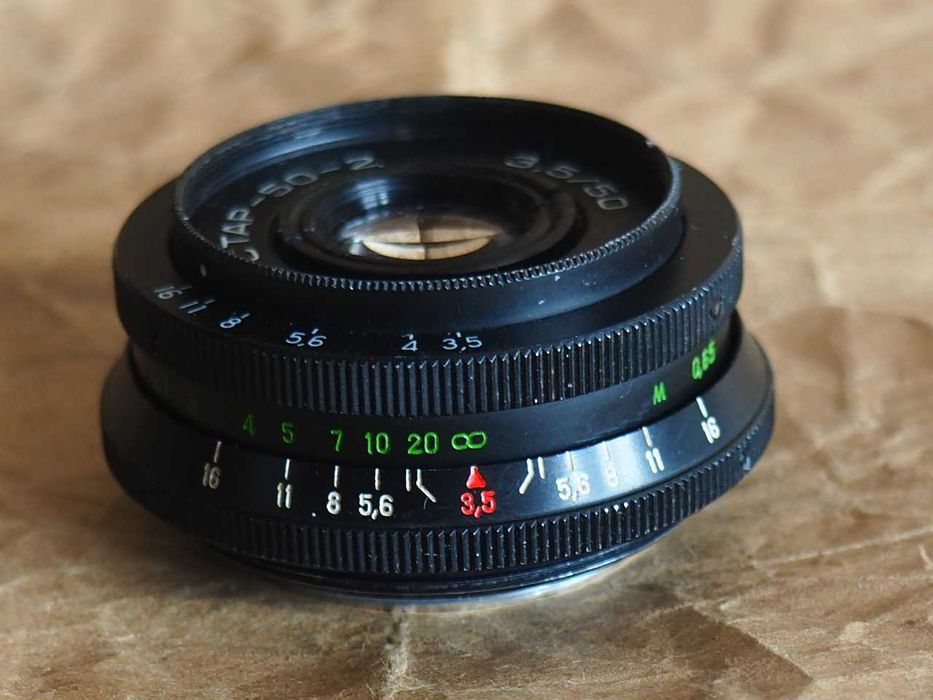 Obiektyw Industar-50-2 50mm  f3,5, M42.