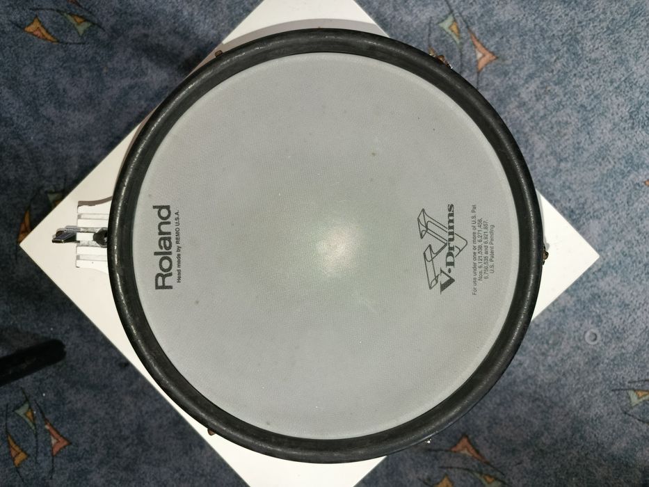 Roland pd-105 wt biały pad dwustrefowy werbel tom pd od cy