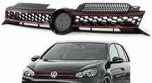 Grelha desportiva com visual GTI para Volkswagen Golf 6 1K de 2008