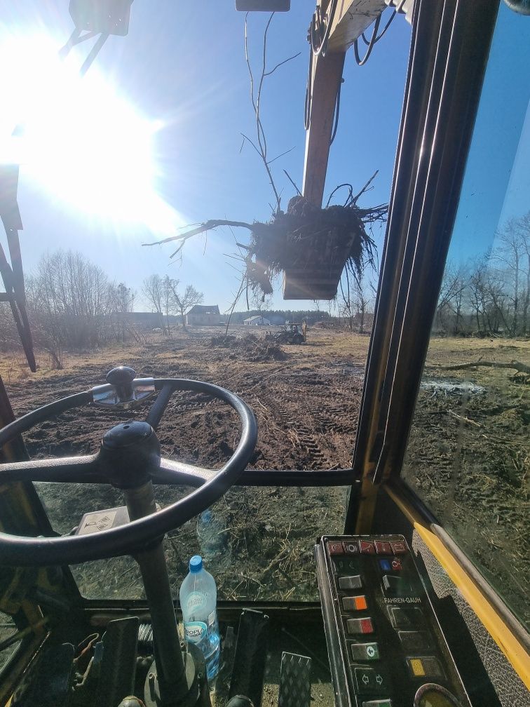 Usługi koparką,koparki-łafowarką,transport