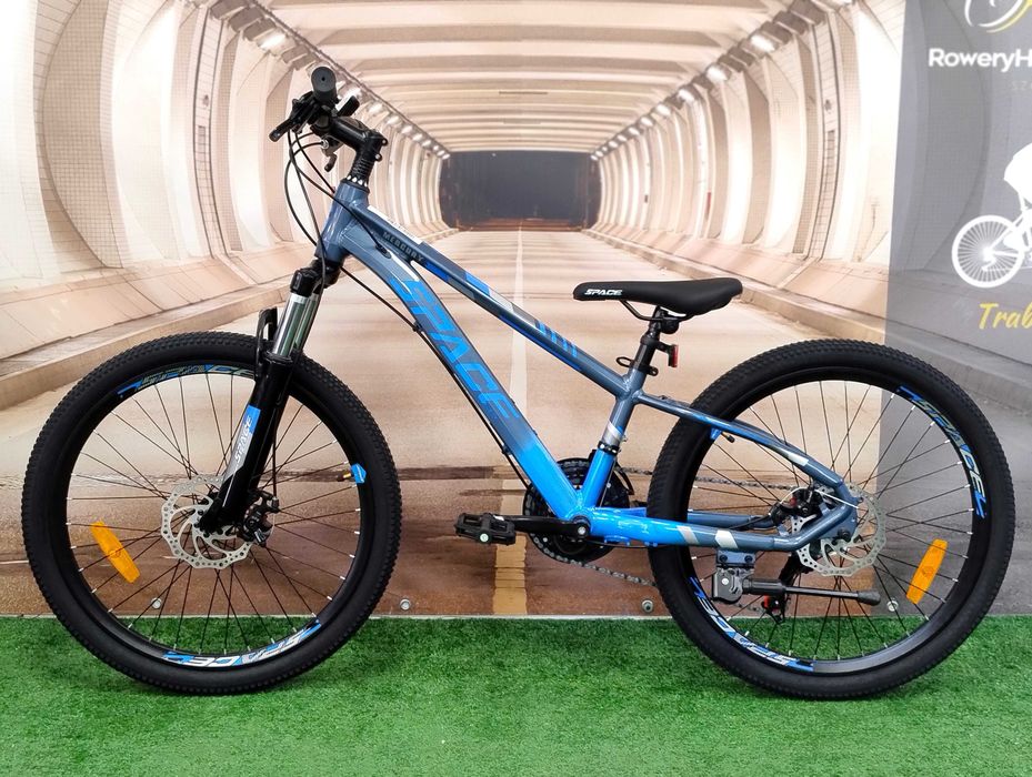 Rower górski MTB JR DD rama 11 cali (125-145 cm) AMORTYZACJA | KOMUNIA