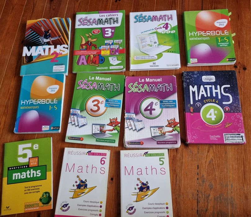 Pack Matemática em francês