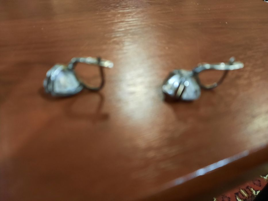 Серьги серебряные